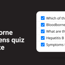 Bloodborne pathogens quiz answers 2022